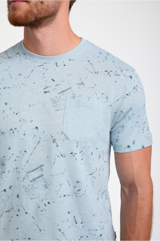 T SHIRT 155514 4001 bright blue
